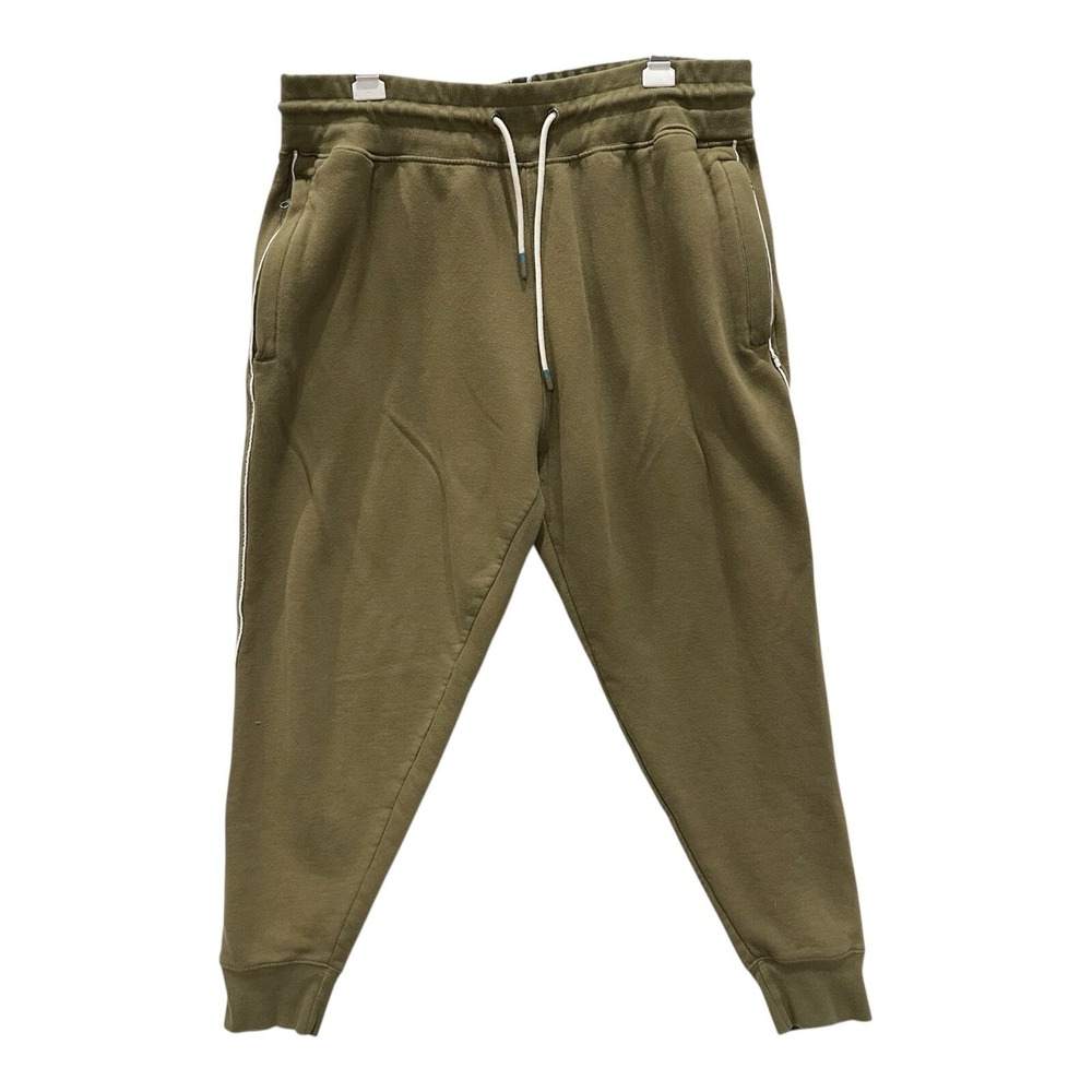Cotopaxi Men's XXL Green Pocket‎ Drawstring Jogger Heavy Sweat Pants *spots